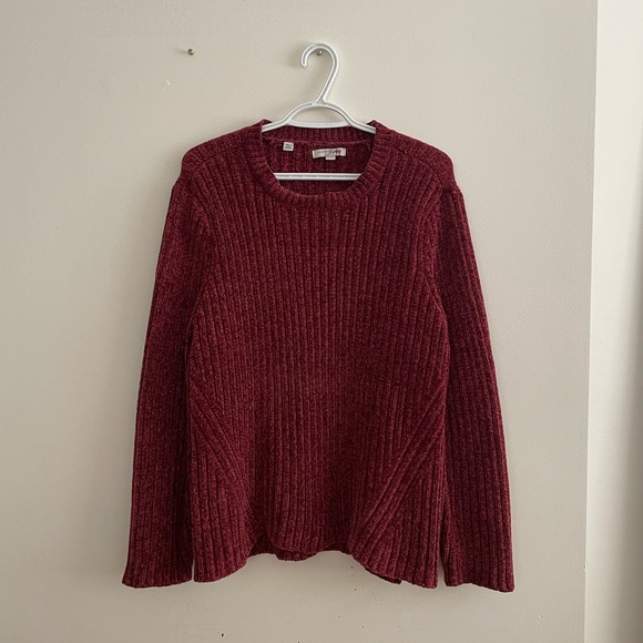 Jachs Girlfriend Cozy Berrytone Ribknit Sweater XXL - Picture 3 of 7